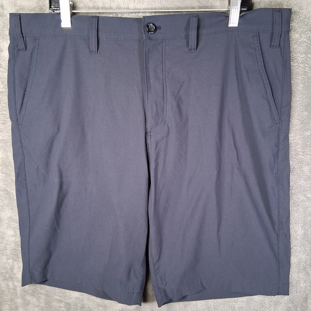 Eddie Bauer Takeoff Chino Shorts Men Size 40 Navy Blue Stretchable UPF DWR